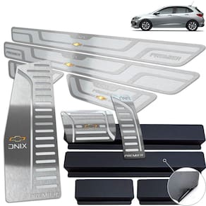 Descanso Pedaleira Automático Soleira Onix Premier 20 Prata