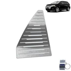 Descanso de Pé Ford Edge 2011 A 2015 Em Aço Inox