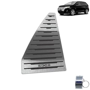 Descanso de Pé Ford Edge 2011 A 2015 Em Aço Inox Preto