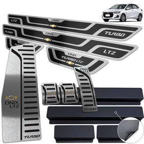 Descanso Pedaleira Manual Soleira Preto Onix Turbo LTZ 2020