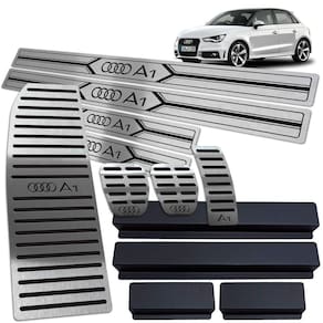 Soleira Pedaleira Manual Descanso Audi A1 2011 2018 Preto 4P
