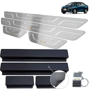 Soleira Chevrolet Onix Plus Turbo 2020 Prata Baixo Relevo