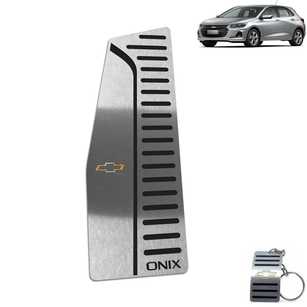 Descanso de Pé Chevrolet Onix 2020 Preto