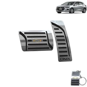 Pedaleira Automático Chevrolet Onix 2020 Preto