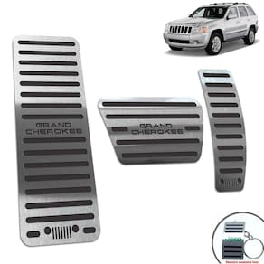 Descanso Pedaleira Jeep Grand Cherokee 2000 a 2010 Preto