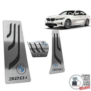 Descanso + Pedaleira Automático Preto Bmw 320I G20 2020 2021