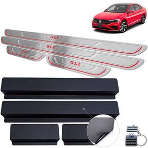 Soleira de Porta Em Aço Inox Volkswagen Jetta Gli