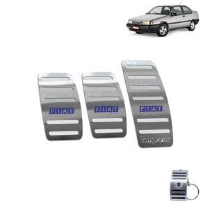 Pedaleira Manual fiat Tempra 1992 A 1999 Aço Inox