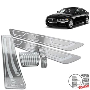 Descanso Pedaleira Soleira Baixo Relevo Jaguar Xe 2015 2021