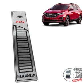 Descanso De Pé Aço Inox Chevrolet Equinox Rs 2022
