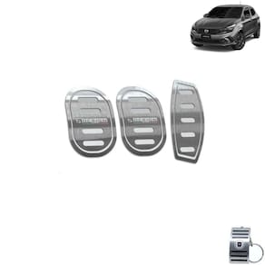Pedaleira Manual Em Aço Inox Fiat Argo S-Design