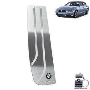 Descanso De Pé Em Inox Bmw 328i 2011 A 2018 Prata