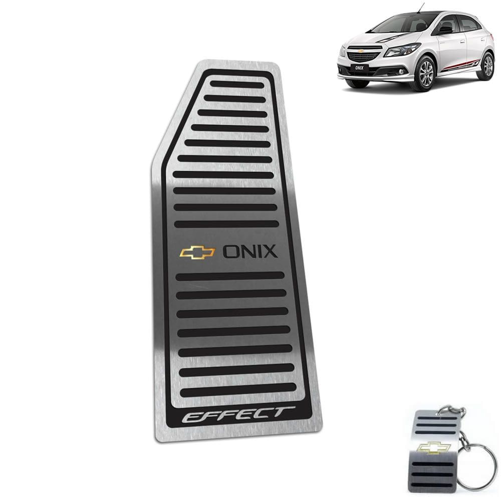 Descanso de Pé Chevrolet Onix Effect 2013 a 2019 Preto