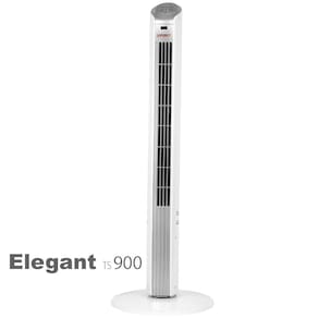 Ventilador Torre Spirit Maxximos Elegant Ts900 Branco Prata 220V