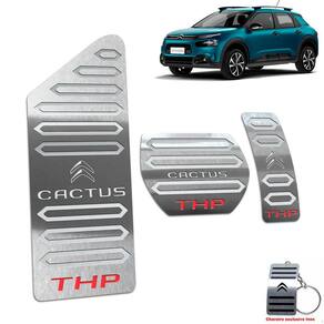 Descanso + Pedaleira Automático Citroen C4 Cactus Thp Inox