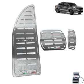 Descanso Pedaleira Automático Fiat Cronos S- Design Prata
