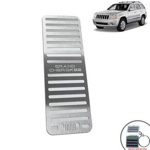 Descanso de Pé Inox Jeep Grand Cherokee 2000 a 2010 Prata