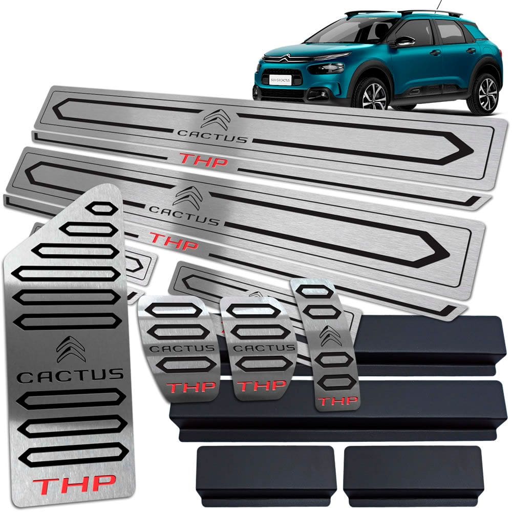 Descanso Soleir Pedaleira Manual Preto Citroen C4 Cactus tHP
