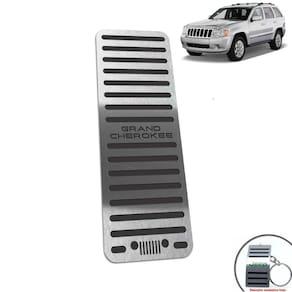 Descanso de Pé Inox Jeep Grand Cherokee 2000 a 2010 Preto