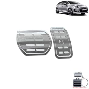 Pedaleira Automático Citroen DS5 2012 A 2018 Aço Inox