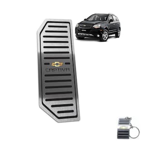 Descanso De Pé Chevrolet Captiva Todos Os Modelos Preto