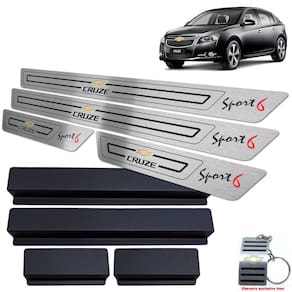Soleira de Porta Cruze Sport6 2012 a 2016 Preto Baixo Relevo