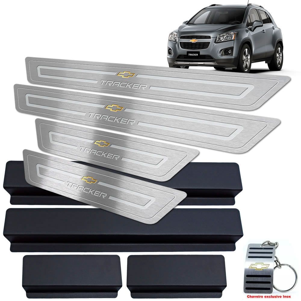 Soleira Chevrolet Tracker 2014 A 2019 Prara Baixo Relevo