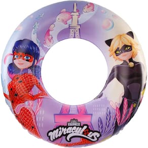 Joaninha Milagrosa Gato Noir & Joaninha Flutuante Piscina Tubo de Jangada