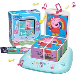 Peppa Pig Musical Inteligente Blocos de Construção Pré-Escolar