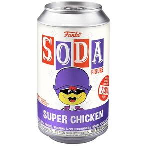 Funko Soda Super Chicken Edição Limitada Retro Cartoon Vinil