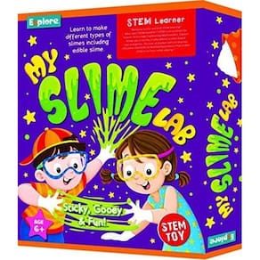 Meu Laboratório de Slime DIY Gooey Kids para Explorar STEM - Poderoso Mojo
