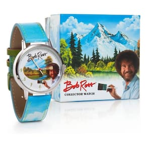 Bob Ross Collectors Analog Watch Licenciado Retro Pop Culture