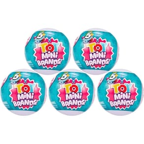Cápsula Toy Mini Brands, pacote com 5 unidades, série 3 Zuru
