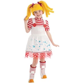 Fantasia Tamanho 2/4 Lalaloopsy Spot Splatter Splash - com Manchas Alegres e Cores Vibrantes