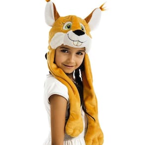 Nutty Esquilo Chipmunk Pelúcia Headpiece Crianças Costume Play