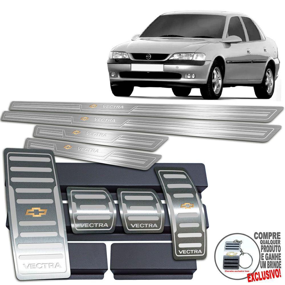 Descanso Soleira Pedaleira Manual Prata Vectra 1996 2005