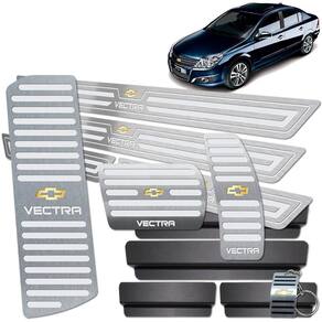 Descanso Pedaleira Automático Soleira Vectra 2006 A 11 Prata