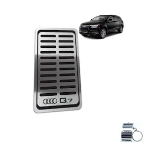 Descanso de Pé Aço Inox Audi Q7 2016 A 2019 Preto