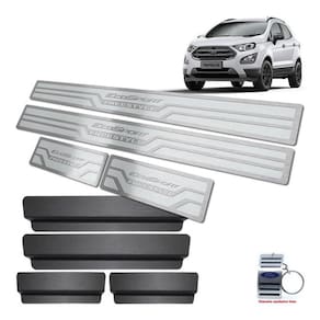 Soleira Ecosport Freestyle 2013 A 2020 Prata Alto Relevo