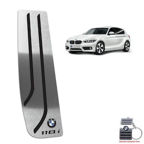 Descanso De Pé Em Inox Bmw 118i (F20/F21) 2012 A 2019 Preto