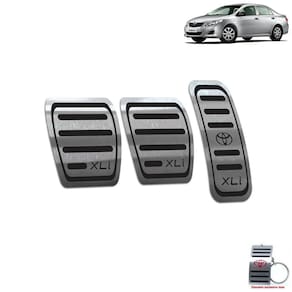 Pedaleira Manual Toyota Corolla XLI 2003 A 2013 Preto