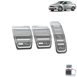 Pedaleira Manual Toyota Corolla XLI 2003 A 2013 Prata