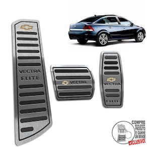 Descanso Pedaleira Automático Vectra Elite 2006 A 2011 Preto