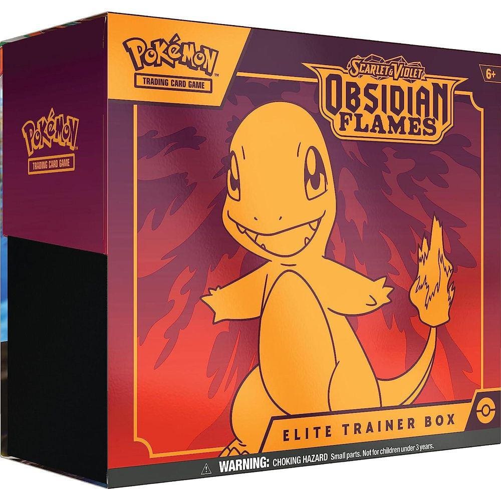Treinador de elite Pokémon TCG Scarlet & Violet Obsidian Fla