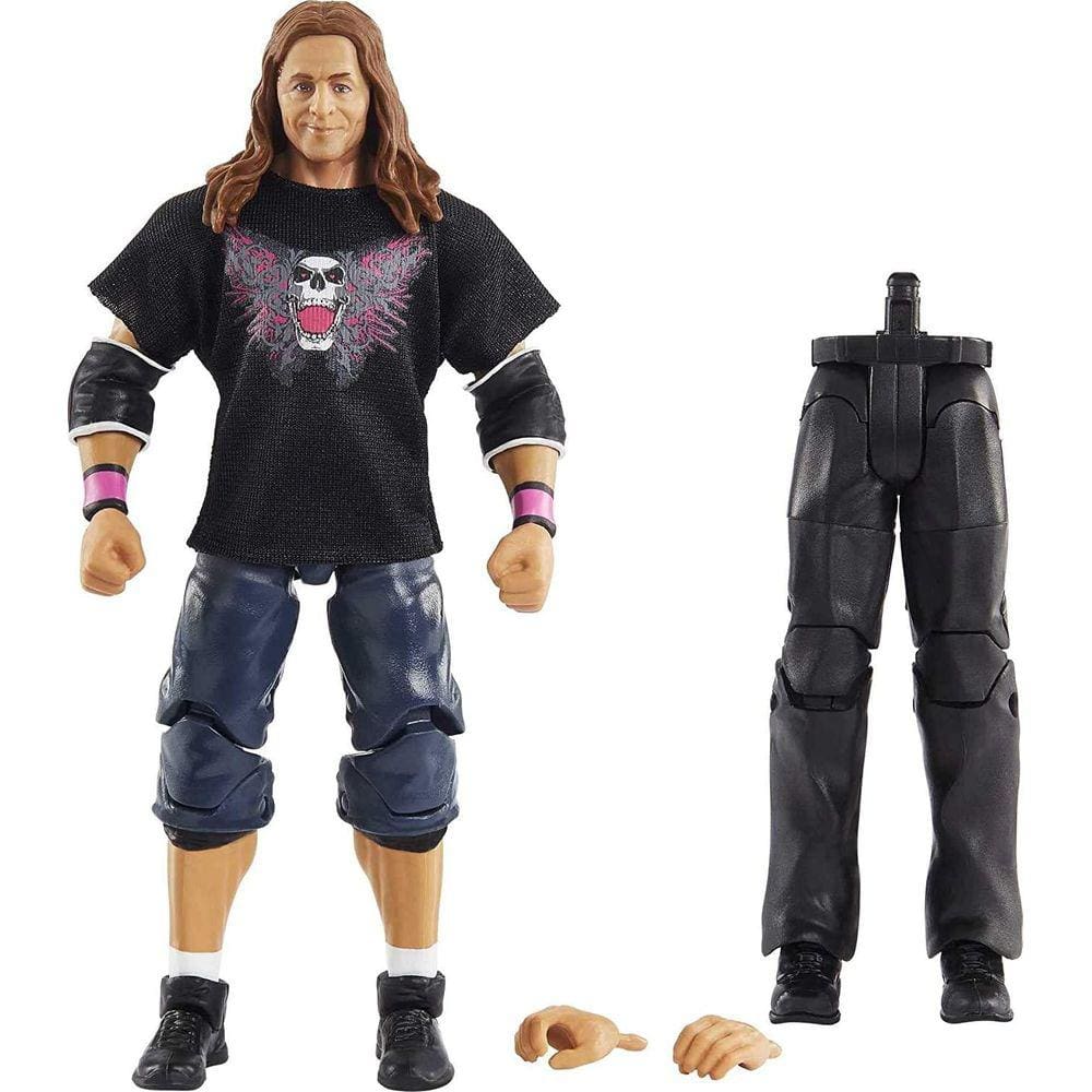 WWE Bret Hit Man Hart Wrestlemania Elite HOF Execução