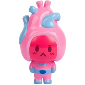 Organautas Poderosos Capitão Aorta Hart Figura Brinquedo Educacional