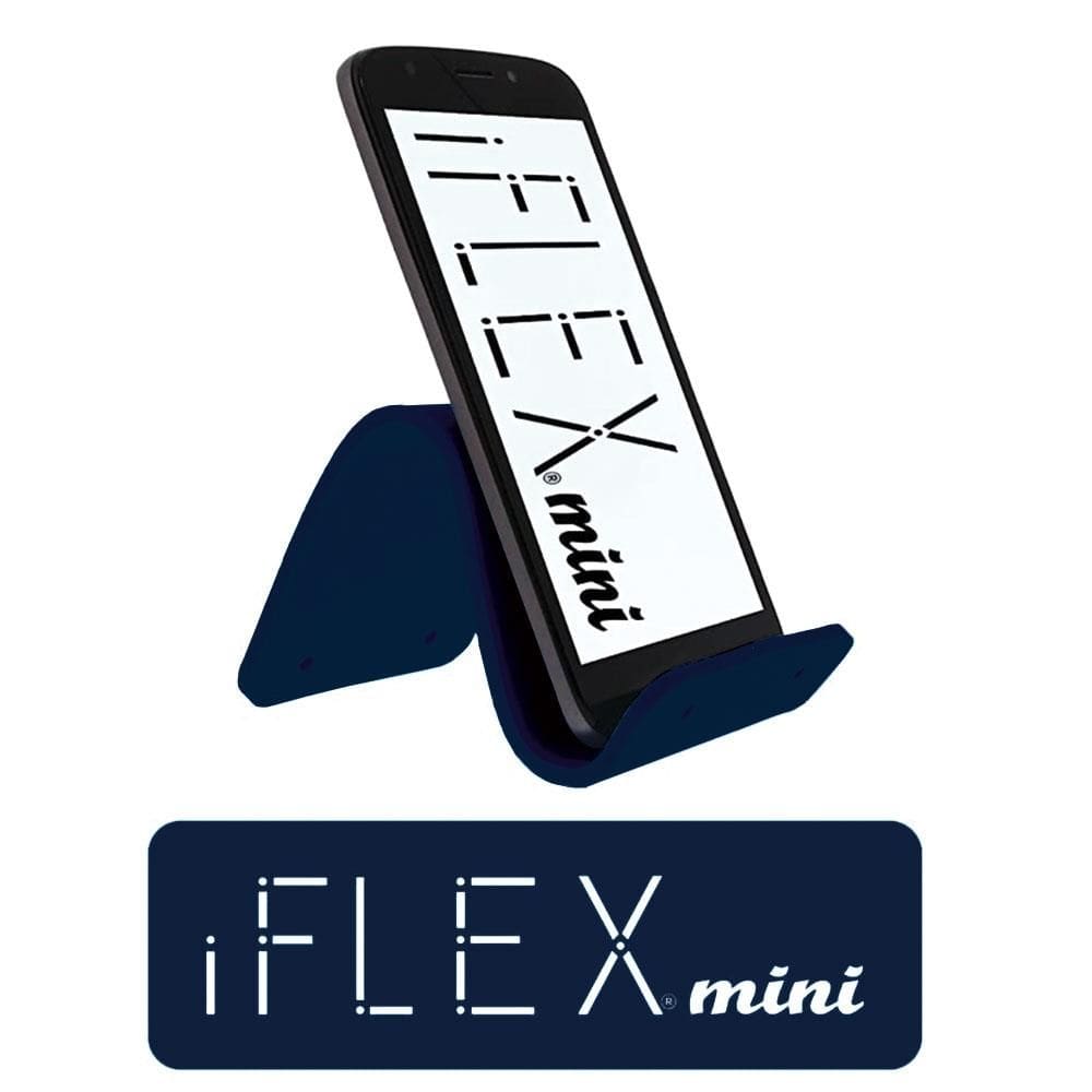iFLEX Mini Silicone Cer Suporte Azul Escuro Universal