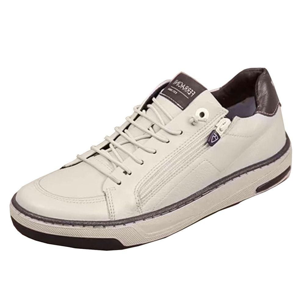 Sapatenis Masculino Conforto Couro Ferracini Angra 7655-658