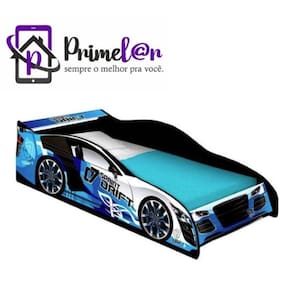 Cama Infantil Com Proteção Lateral Carro Drift