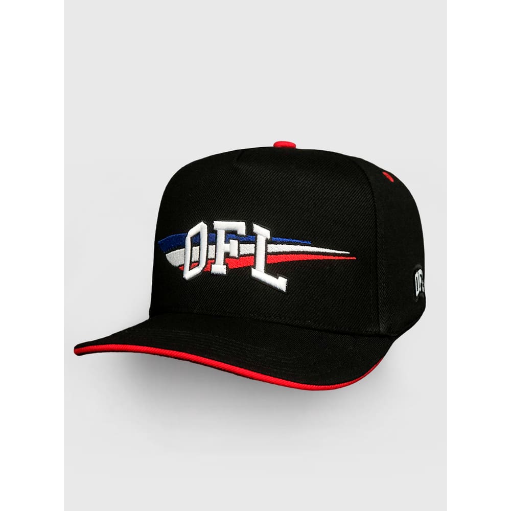 Boné Ofl Tail Black Red